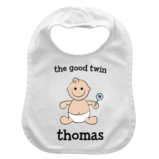 Baby Boy Character Personalized Bib