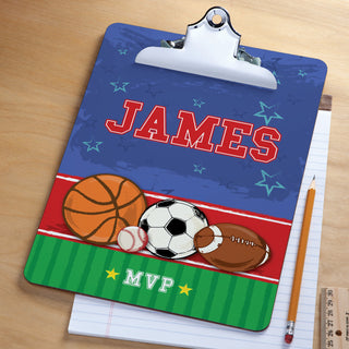 Sports MVP Personalized Clipboard