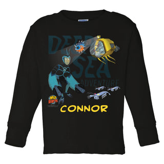 Wild Kratts Deep Sea Black Long Sleeve Tee