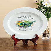 Family Flock Personalized Platter