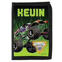 Monster Jam Grave Digger Black Wallet