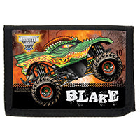 Monster Jam Dragon Black Wallet