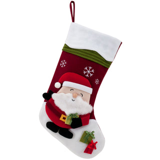 Personalized Snowcap Character Stocking - Santa