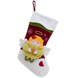 Personalized Snowcap Character Stocking - Angel