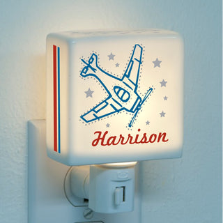 Vintage Airplane Personalized Nightlight