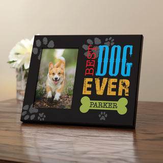 Best dog over frame for pet owner personalized with pet name