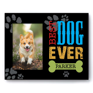 Best Dog Ever Personalized Frame