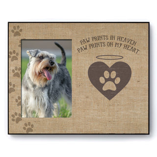 Paw Prints In Heaven Personalized Cat Frame