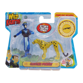 Wild Kratts Creature Power 2 Pack - Cheetah Power Set