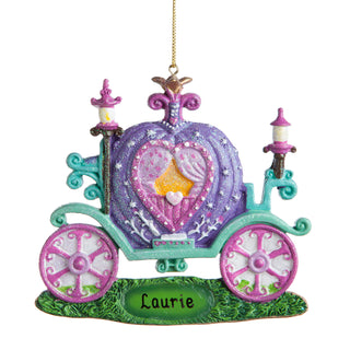 Personalized Princess Carriage Ornament