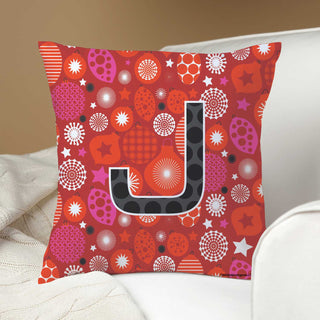 Robin Zingone Personalized Holiday Pillow---Red