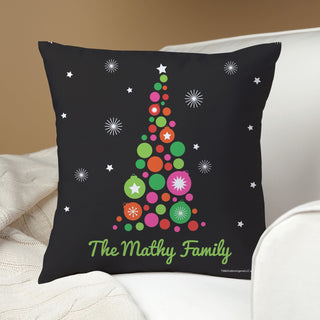 Robin Zingone Personalized Christmas Tree Pillow