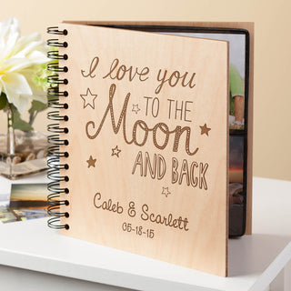 To The Moon and Back Personalized Photo Album