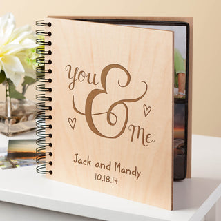 You and Me Personalized Photo Album