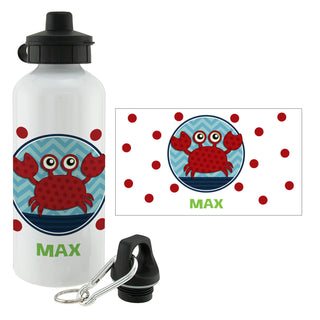 Sweet Crab Personalized Water Bottle