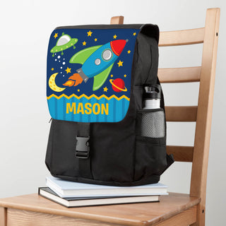 Rocket To Space Personalized Backpack