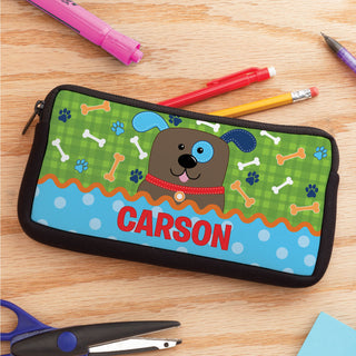 Cute Puppy Personalized Pencil Case