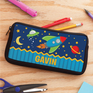 Rocket To Space Personalized Pencil Case