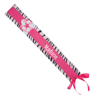 Personalized Zebra Birthday Sash