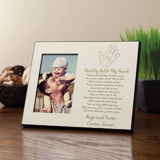 Daddy Hold My Hand Personalized Frame