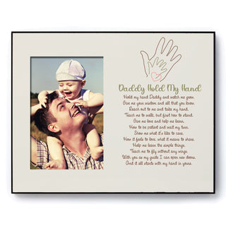 Daddy Hold My Hand Personalized Frame