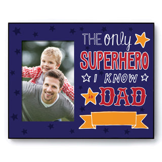 Superhero Dad Personalized Frame