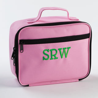 Personalized Pink Lunch Bag