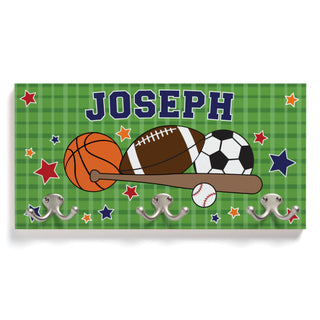 All Star Sports Personalized Coat Hanger