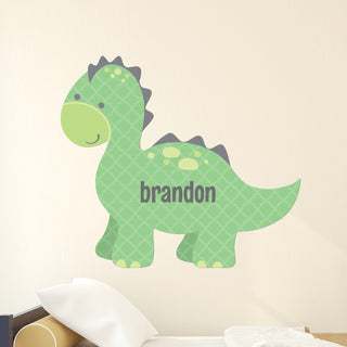 Dinosaur Personalized Sticky Wall Canvas