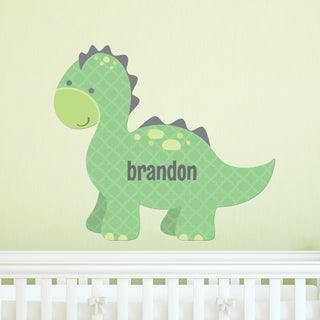 Dinosaur Personalized Sticky Wall Canvas