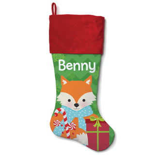 Personalized Fox Stocking