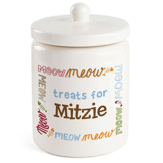 Special Cat Personalized Treat Jar