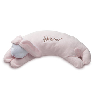 Personalized Bunny Pillow---Pink