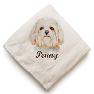 Dog Breeds Personalized Sherpa Blanket