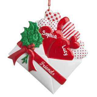 Two Friends Personalized Ornament