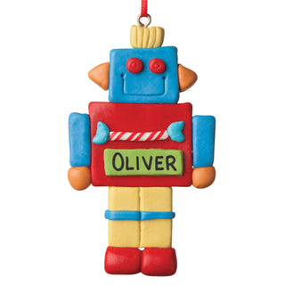 Personalized Robot Ornament