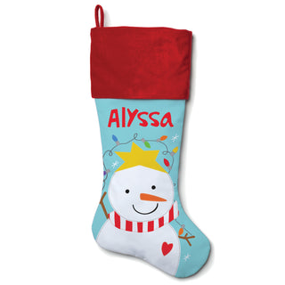 Sandra Magsamen Snowman Personalized Stocking