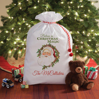 Christmas Magic Personalized Large Santa Sack