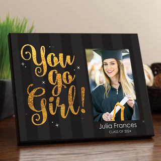 You Go Girl Personalized Graduation Frame