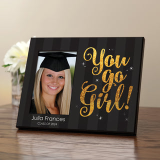 You Go Girl Personalized Graduation Frame