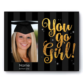 You Go Girl Personalized Graduation Frame