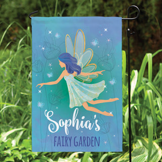 Fairy Garden Personalized Garden Flag