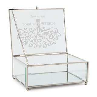 Tree Of Love Personalized Glass Box