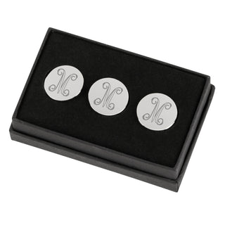 Script Initial Set of 3 Personalized Golf Ball Markers