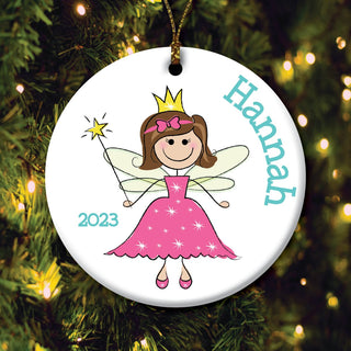 Personalized Princess Ornament