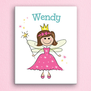 Personalized Princess 11x14 Canvas