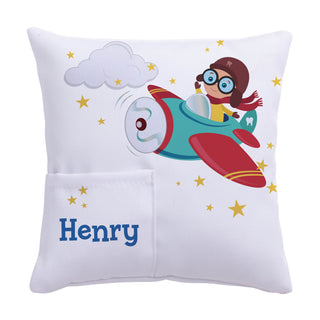 Little Pilot Personalized Tooth Fairy Pillow