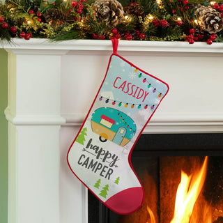 Happy Camper Personalized Stocking