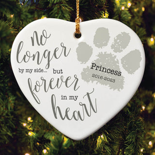 No Longer By My Side Personalized Ornament