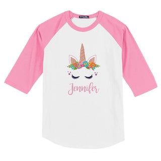 Happy Unicorn Personalized Sports Jersey